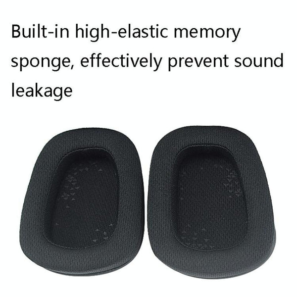 2 Pack Headphone Earmuffs For Logitech G633 / G933 G933s Protein Skin Headphone Accessories