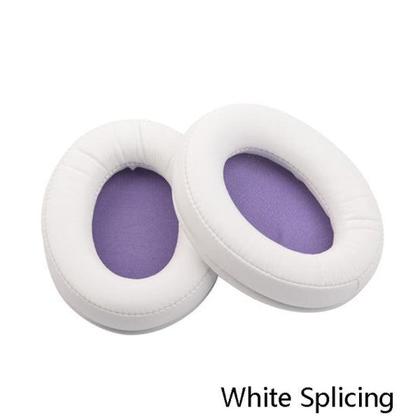 2 Pack Leather Ear Pad Covers For Kingston Cloud Silver Ii Headset White Headphone Accessories