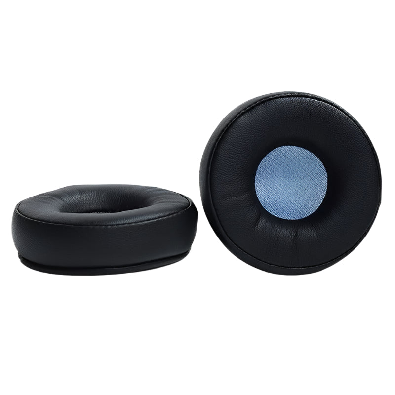 2 Pack Leather Headphone Sponge Covers For Jabra Revo Wireless Black Blue Headphone Accessories