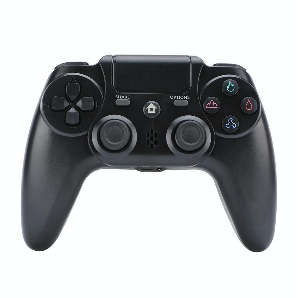 Wireless Playstation Four Game Controller Black For Enhanced Gaming Experience Controllers & Attachments