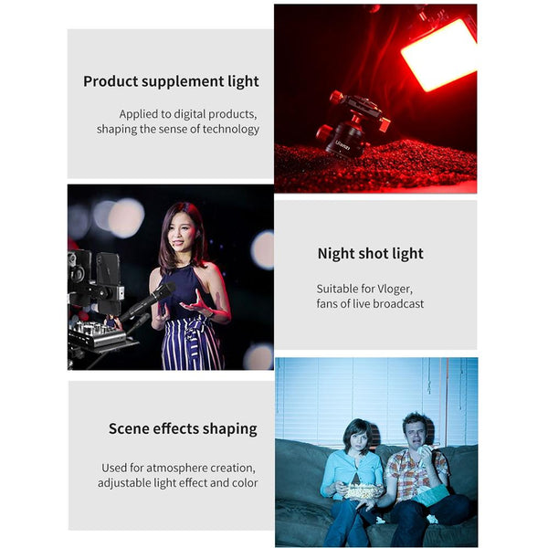 Hand Held Rgb Fill Light For Portable Photography With Adjustable Brightness Costume Lights