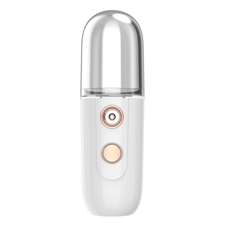 Rechargeable Water Replenishing Device Beauty Humidifying Sprayer No. 4 White Facial Cleansing Devices
