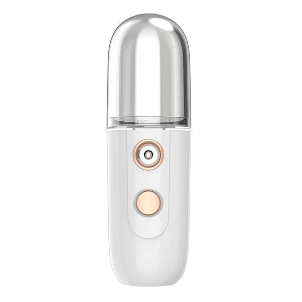 Rechargeable Water Replenishing Device Beauty Humidifying Sprayer No. 4 White Facial Cleansing Devices