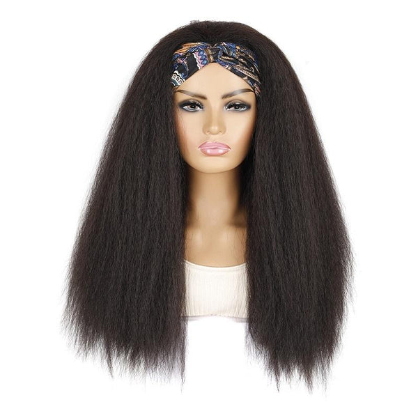 Long Hair Turban Headband Corn Beard Wig For Extensions Colour 4 Xj Hair Extensions