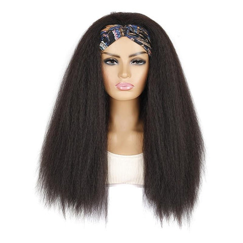 Long Hair Turban Headband Corn Beard Wig For Extensions Colour 4 Xj Hair Extensions