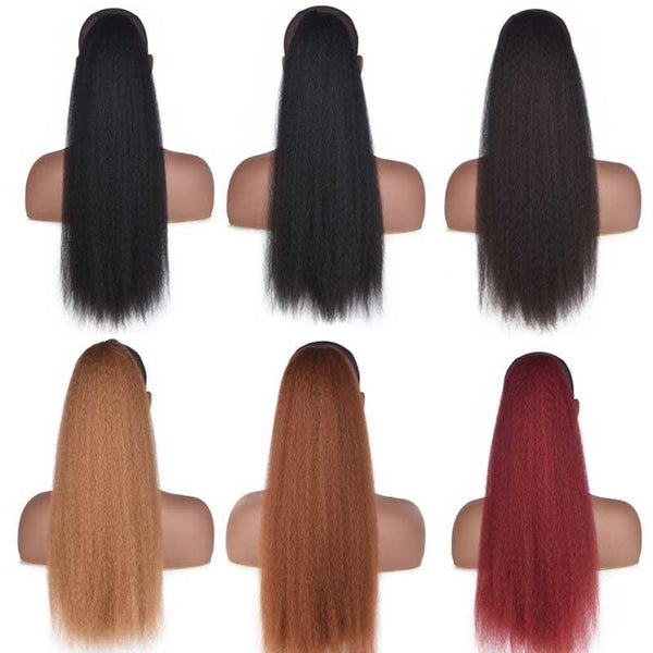 Fluffy Corn Whisker Long Curly Ponytail Colour 4.27 Hair Extensions