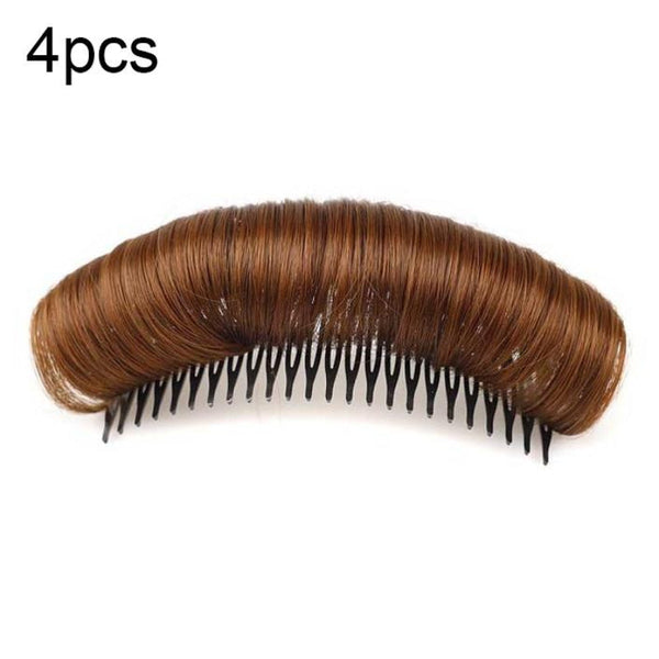 Light 4 Piece Hair Root Padding Combing Pack 10Cm Hair Extensions
