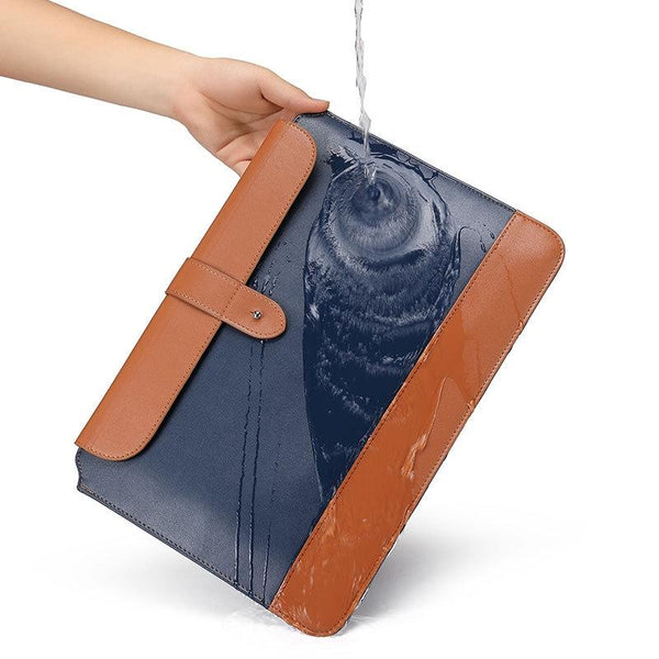 Microfiber Notebook Liner Bag Wine Red For 13 To 14 Inch Laptops And Tablets Laptop Cases & Bags