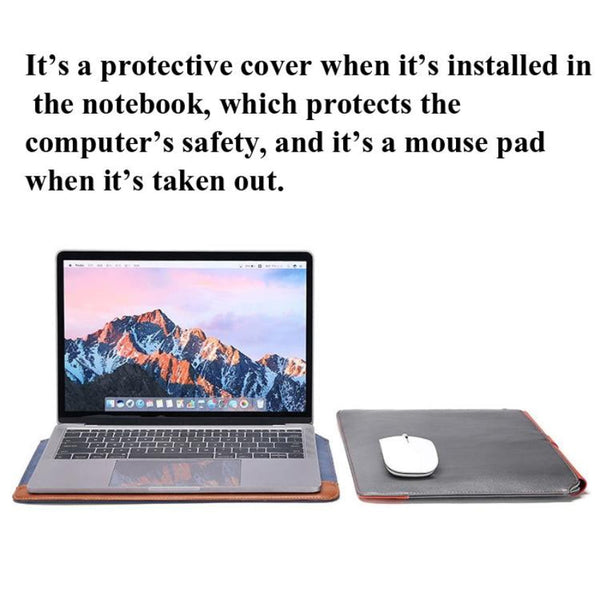 Microfiber Notebook Liner Bag Wine Red For 13 To 14 Inch Laptops And Tablets Laptop Cases & Bags