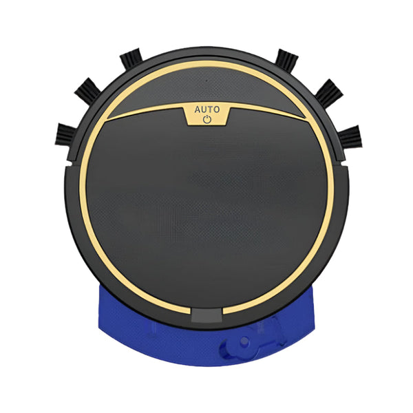 Smart Automatic Sweeping Robot With Mopping Function Anti Fall Black Vacuum Cleaners