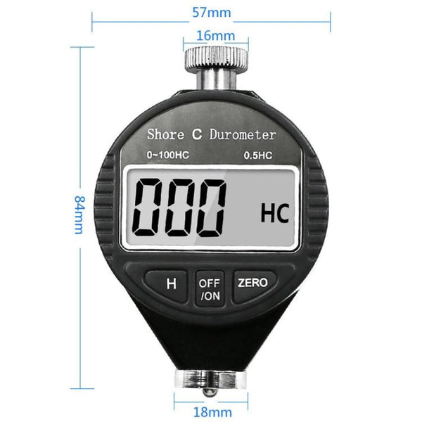Digital Hardness Meter For Rubber And Plastic Automotive Tool Other Auto Tools & Supplies