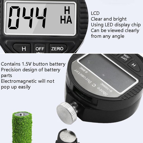 Digital Hardness Meter For Rubber And Plastic Automotive Tool Other Auto Tools & Supplies