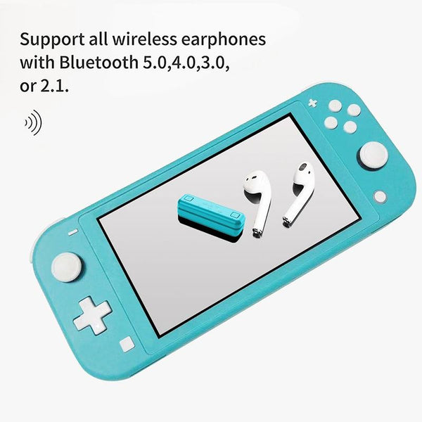 Nintendo Switch Wireless Audio Adapter For Gaming With Dual Headphone Support Cables & Adapters