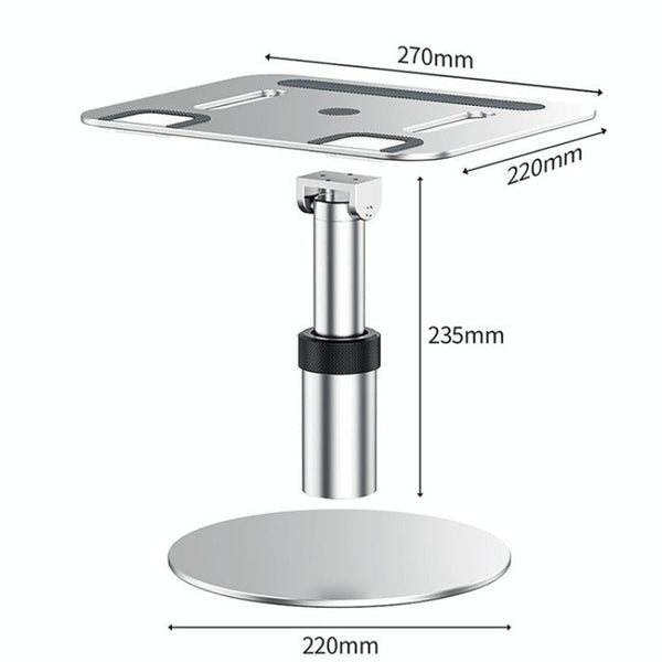 Aluminum Laptop Stand For Better Cooling And Ergonomic Use Monitor Mounts & Stands