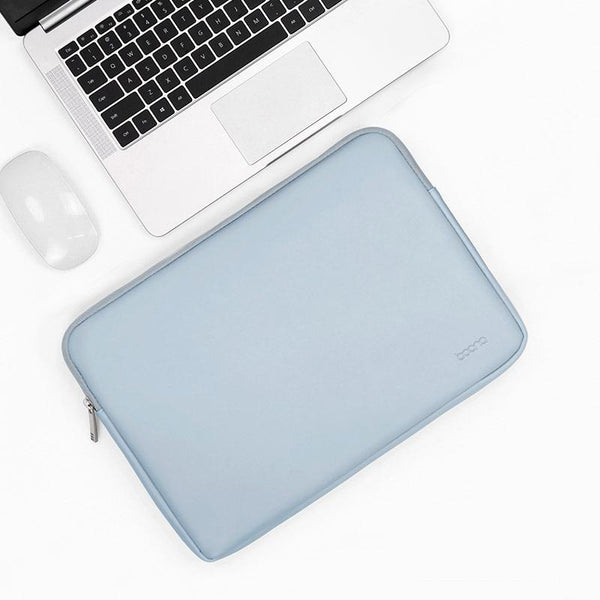 Sky Blue Laptop Bag 13 / 13.3 14 Inch Pu Leather Laptop Cases & Bags