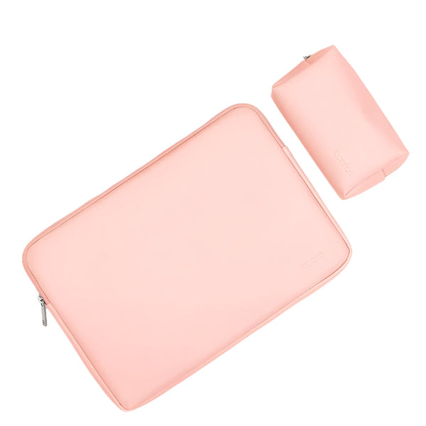 13 To 14 Inch Power And Pink Laptop Bag Made Pu Leather Laptop Cases & Bags