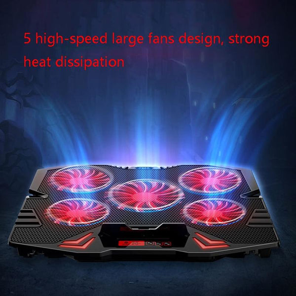 Blue Laptop Cooling Bracket For K5 Radiator Laptop Cooling Pads