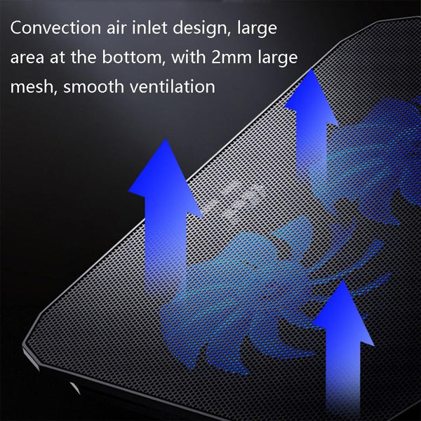 Dual Fan Laptop Cooling Stand For Computers And Tablets In Ivory Laptop Cooling Pads