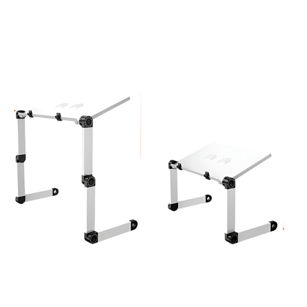 Folding Laptop Desk With Height Adjustment And Storage Laptop Desks