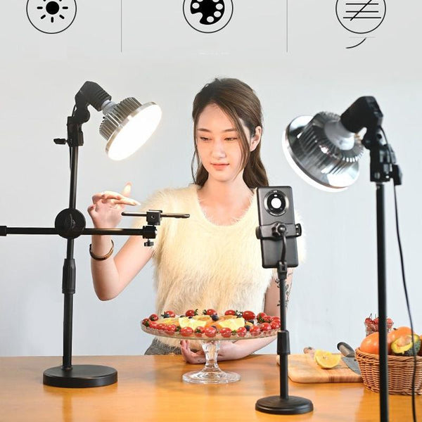 500W Mushroom Lamp & Tripod For Mobile Phone Photography Tripods & Monopods