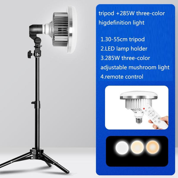 700W Mushroom Lamp & Tripod For Mobile Phone Photography Selfie Lights