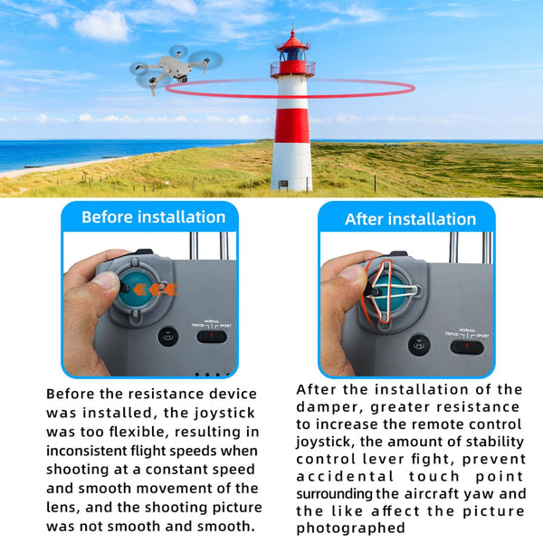 Joystick Bracket For Dji Mavic Air 2 2S And Mini Remote Control Stick Damper Camera Drone Accessories