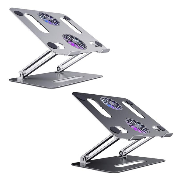 Aluminium Laptop Stand Foldable For Notebooks And Tablets Up To 17.3 Inches Monitor Mounts & Stands