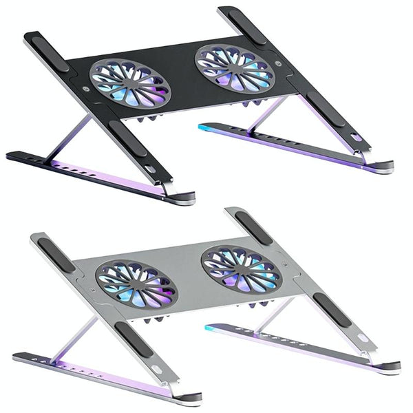 Aluminum Alloy Cooling Fan For P11f Notebook With Type Cable Gray Other Computer Fans & Cooling