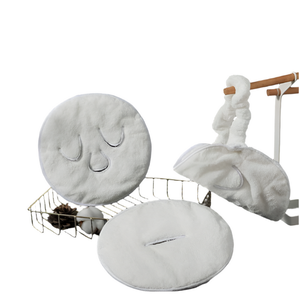 Hot And Cold Compress Facial Towel Face Mask Strapless For Home Use Face Masks