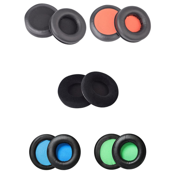 2 Pack Headset Sponge Earmuffs For Razer Kraken 7.1 V1 Pro Black Net Headphone Accessories