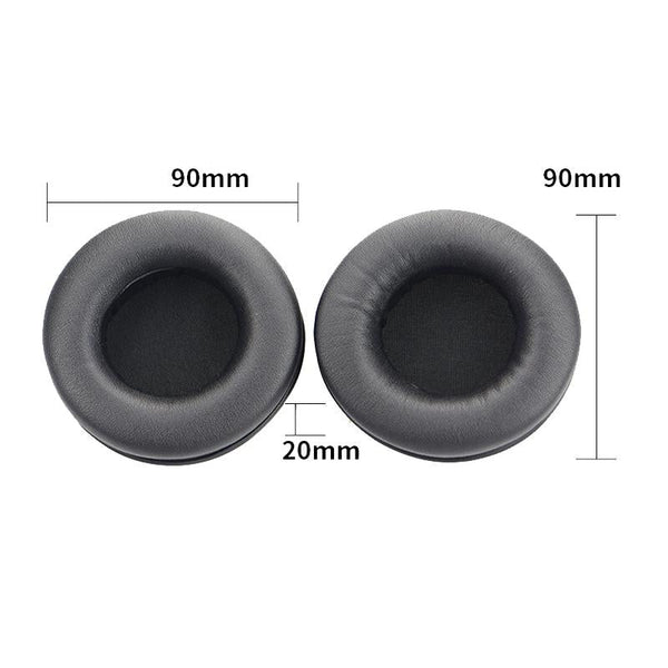 2 X Headset Sponge Earmuffs For Razer Kraken 7.1 V1 Pro Black Orange Headphone Accessories