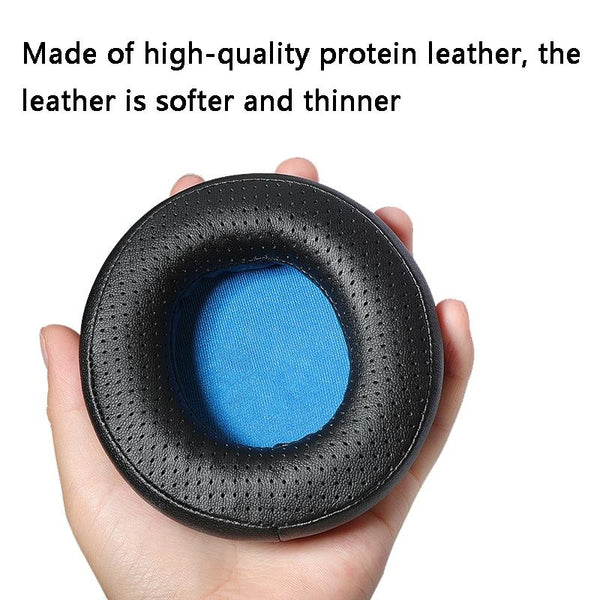 2 X Headset Sponge Earmuffs For Razer Kraken 7.1 V1 Pro Black Orange Headphone Accessories