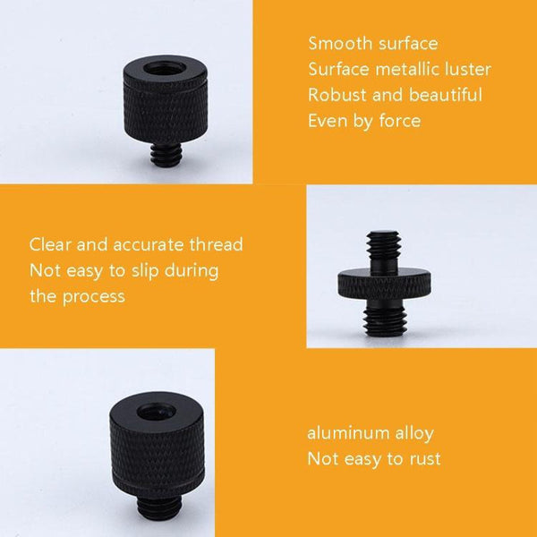 4 Piece A20 Screw Adapter 1/4 Female To M6 Male Thread Conversion Set Other Camera & Photo Accs