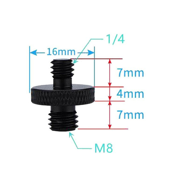 Four Piece A27 To M8 Male Screw Adapters For Precision Fastening Applications Cables & Adapters