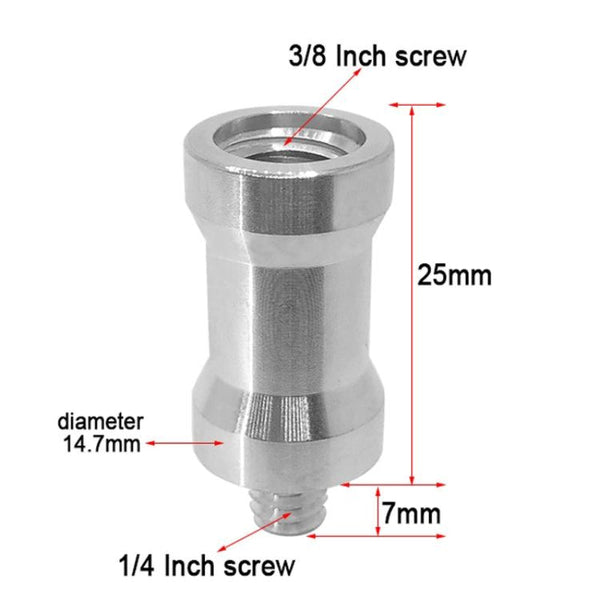 10 Pack 3/8" Female To 1/4" Male Screw Adapters Mounts Stands & Holders