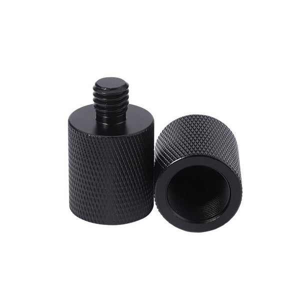 2 Pack Microphone Screw Adapters F10 5/8 Inch Female To 3/8 Male Microphone Holders & Stands