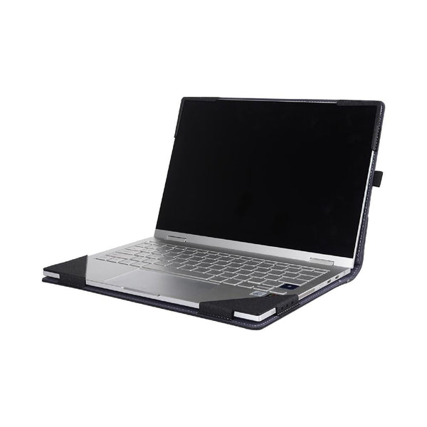 Multifunctional Leather Laptop Case With Stand For 13.3 Inch Devices Black Laptop Cases & Bags