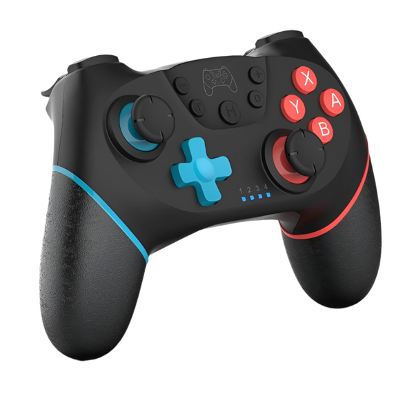 Switch Pro Gamepad With Macro Programming In Red For Enhanced Gaming Experience Controllers & Attachments