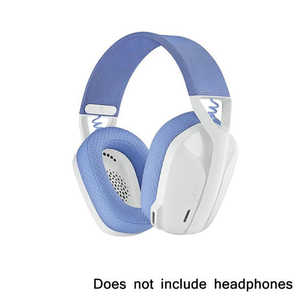 Blue Headbeam Earmuff Pads For Logitech G435 2 Pack Headphone Accessories