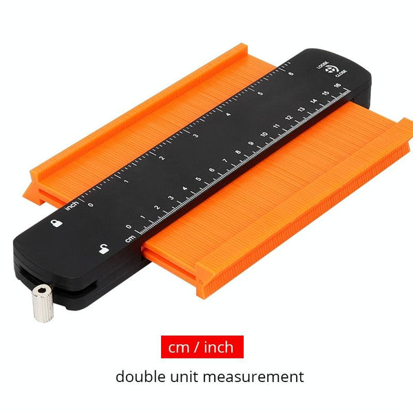 10 Inch Widened Metal Profile Regular Utensils Contour With Lock For Precision Measurement Other Measuring & Layout Tools