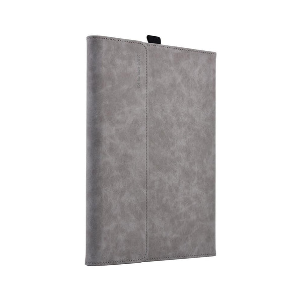Light Gray Leather Tablet Case For Microsoft Surface Pro X With Power Bag 13 Inch Laptop Cases & Bags