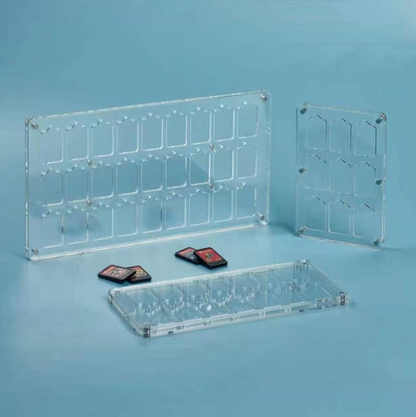 9 Grid Design Switch Magnetic Crystal Card Storage For Secure Organisation Bags Skins & Travel Cases