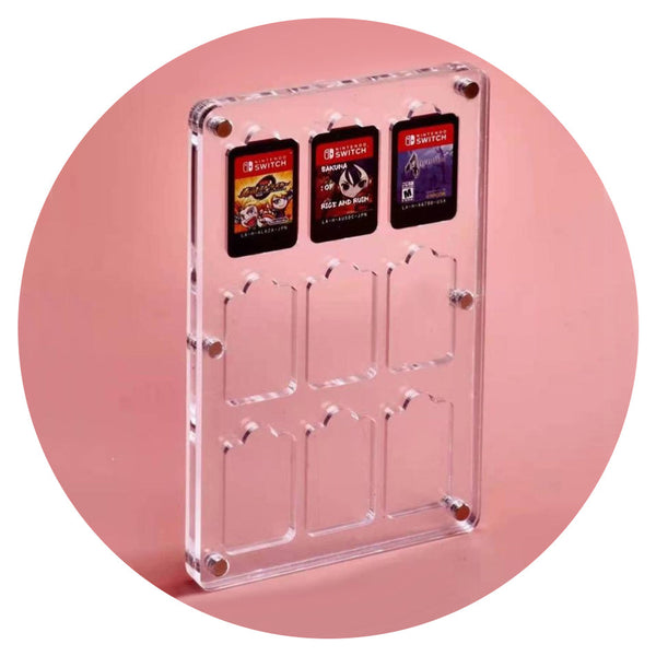 9 Grid Design Switch Magnetic Crystal Card Storage For Secure Organisation Bags Skins & Travel Cases