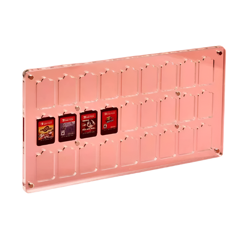 Magnetic Crystal Card Storage Box For Switch 27 Piece Acrylic Design Other Video Game Accessories