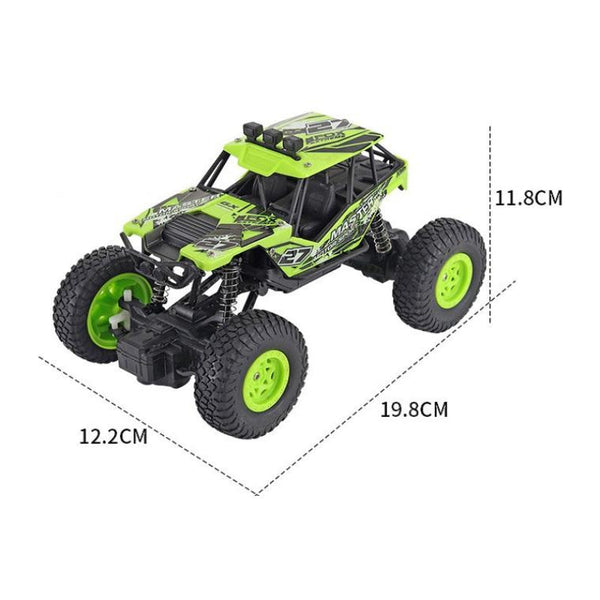 Charging Remote Control Car Toy For Kids Small Green Off Road Vehicle Remote Controlled Toys