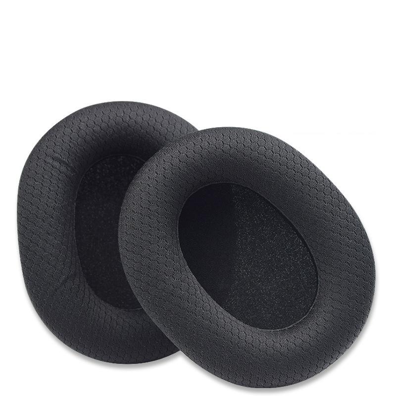 Black Mesh Earpads For Razer Blackshark V2 Usb Sound And Pro Headset Headphone Accessories