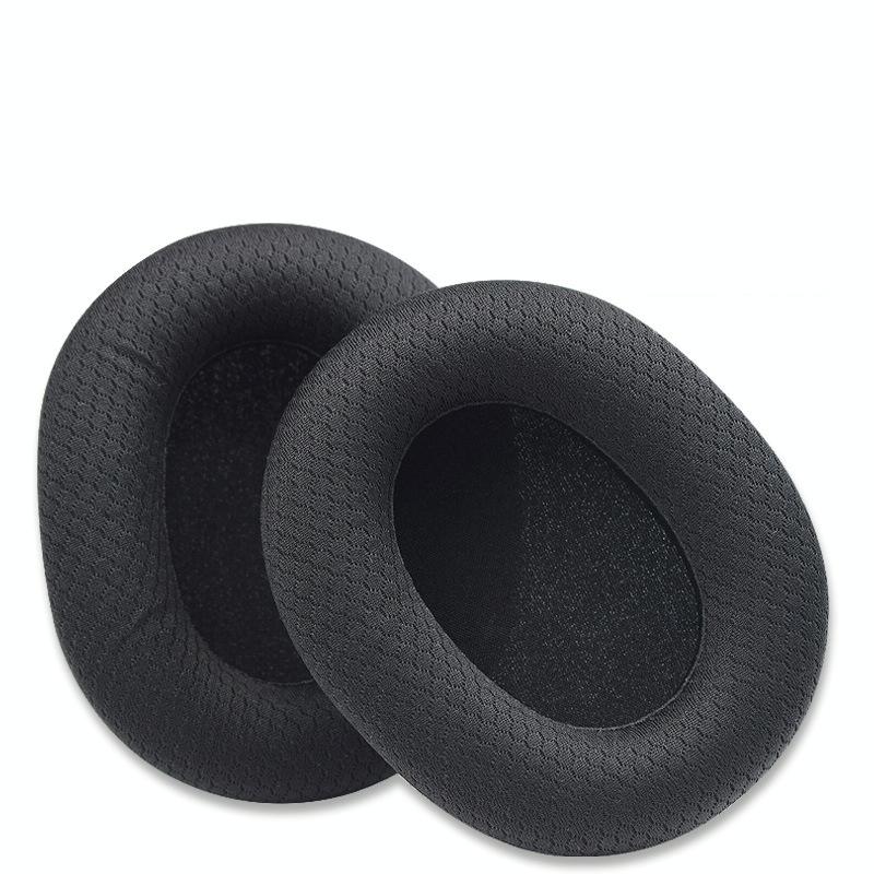 Black Gel Earpads For Razer Blackshark V2 X / Usb Headset 1 Pair Headphone Accessories