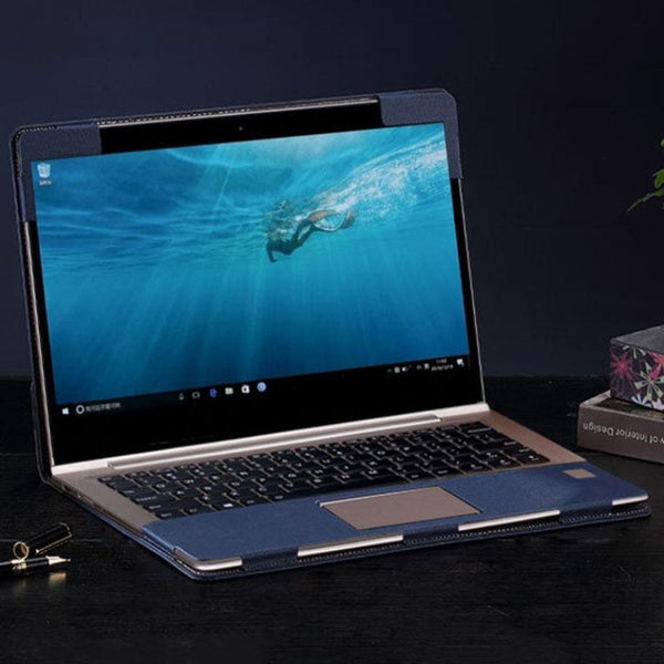 Laptop Protective Case For Xiaoxin Air 13 Deep Blue Anti Drop Pu Leather Cover Laptop Cases & Bags