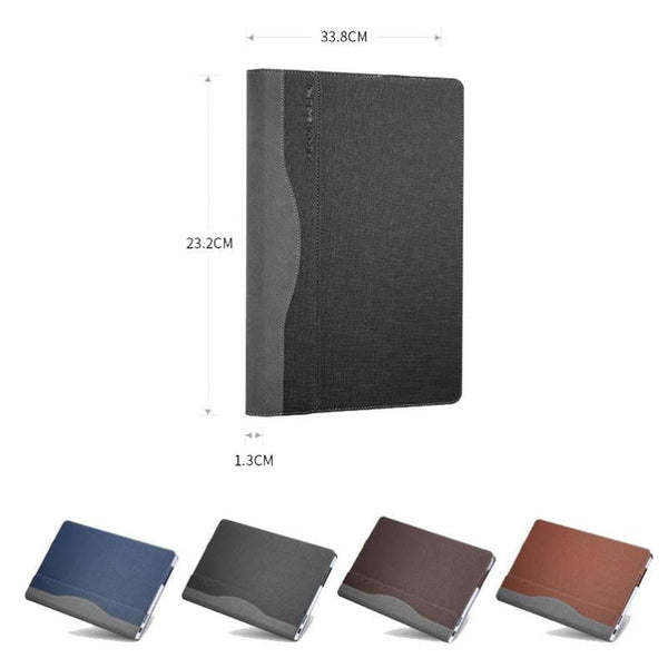Laptop Protective Case For Xiaoxin Air 13 Deep Blue Anti Drop Pu Leather Cover Laptop Cases & Bags
