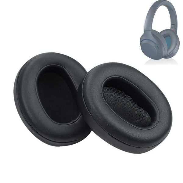 2 Pack Protein Skin Earpads For Wh Xb900n Headset Replacement Cushions Black Headphone Accessories